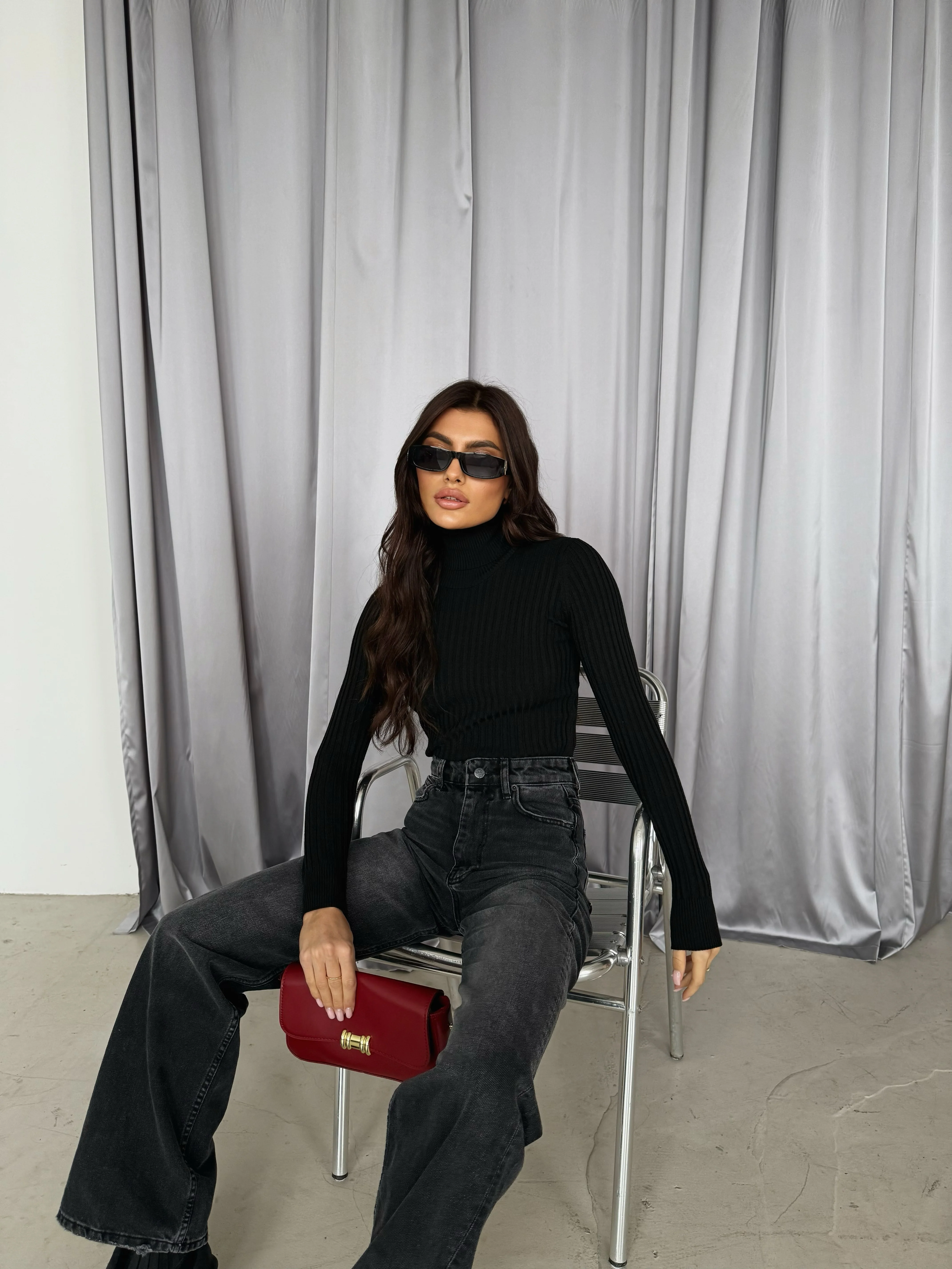 Ribbed knit turtleneck - Image 16