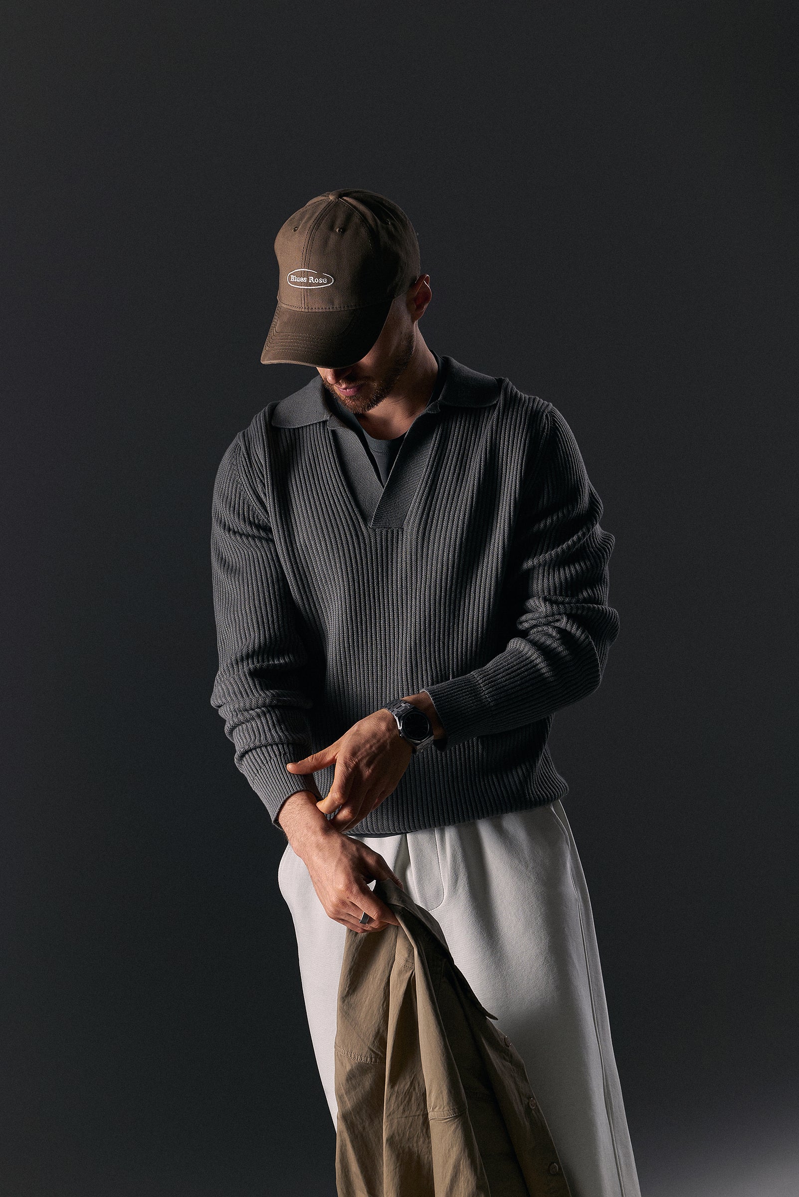 Ribbed Violet Jumper - Image 6
