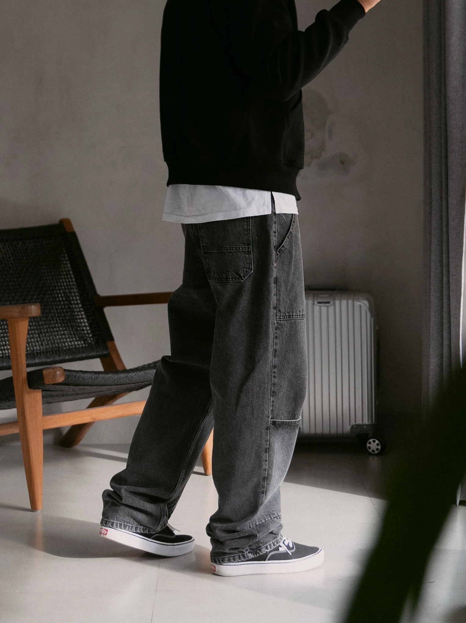 Saint Pearl Wide Roket Jeans - Image 3
