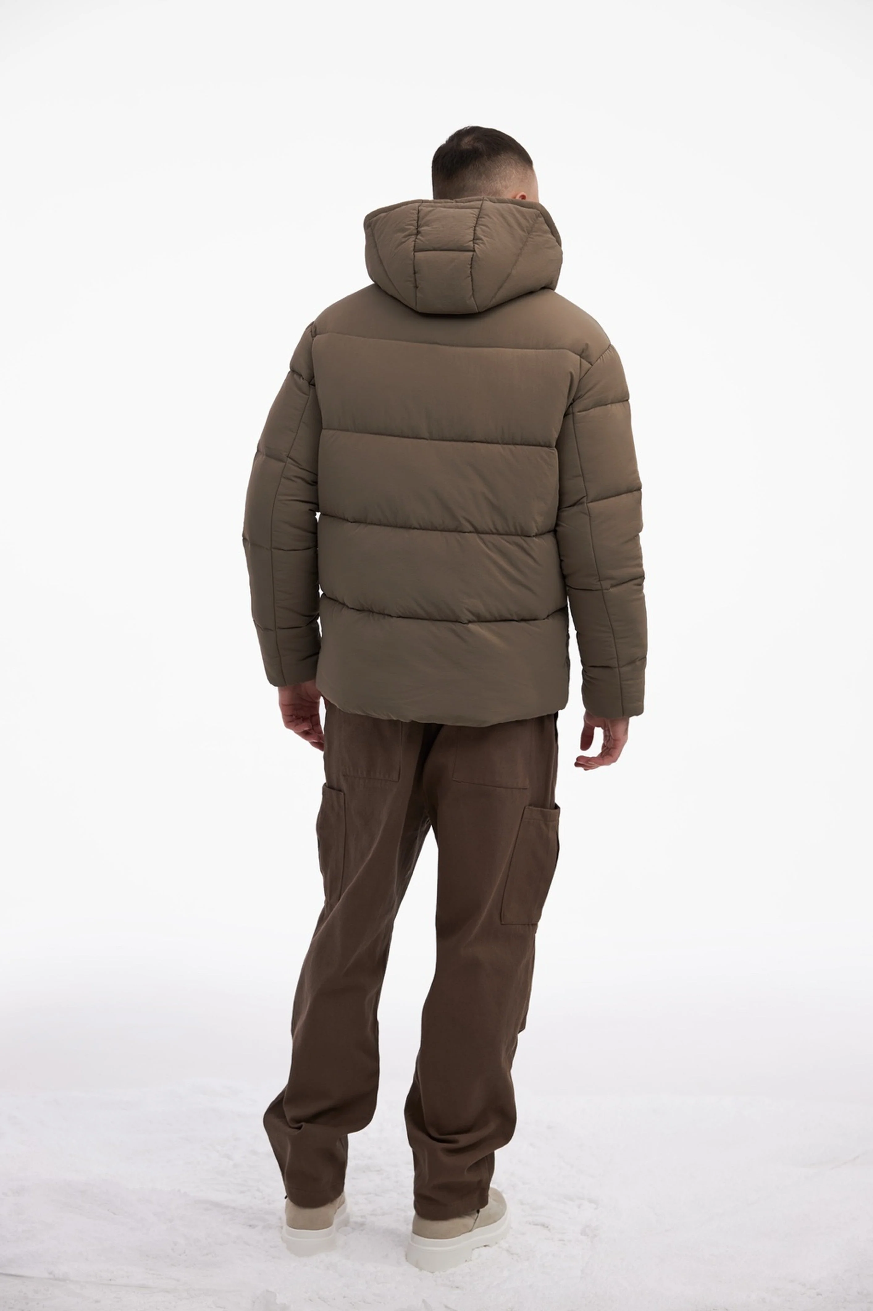 Short crinkle puffer jacket - Image 3
