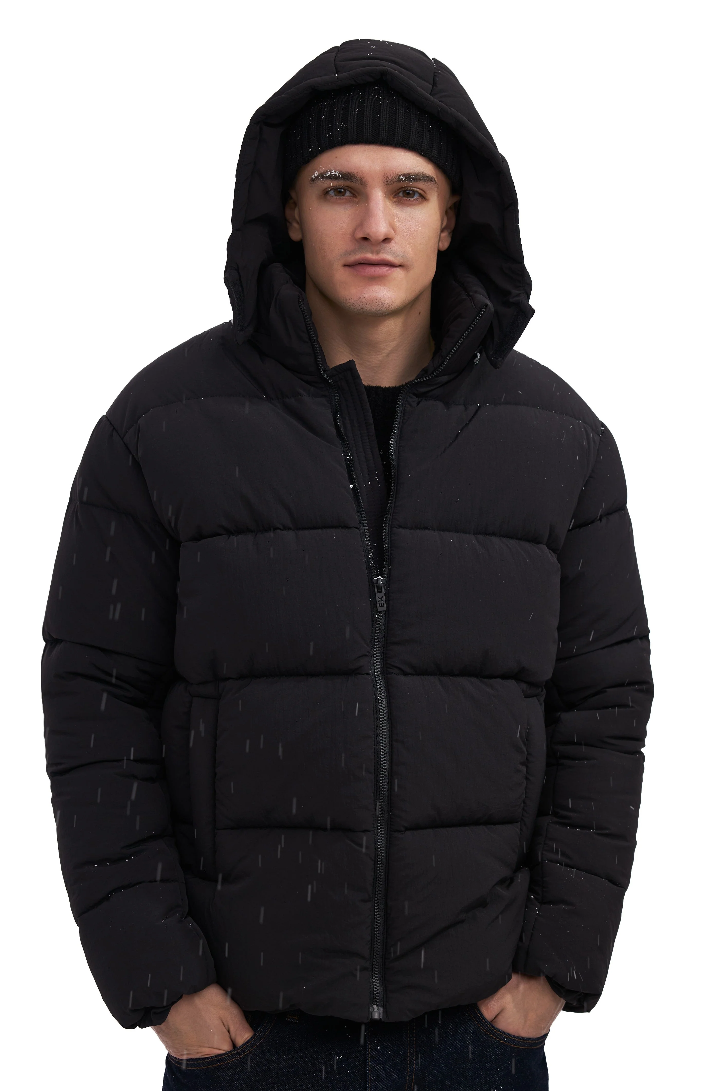 Short crinkle puffer jacket - Image 4