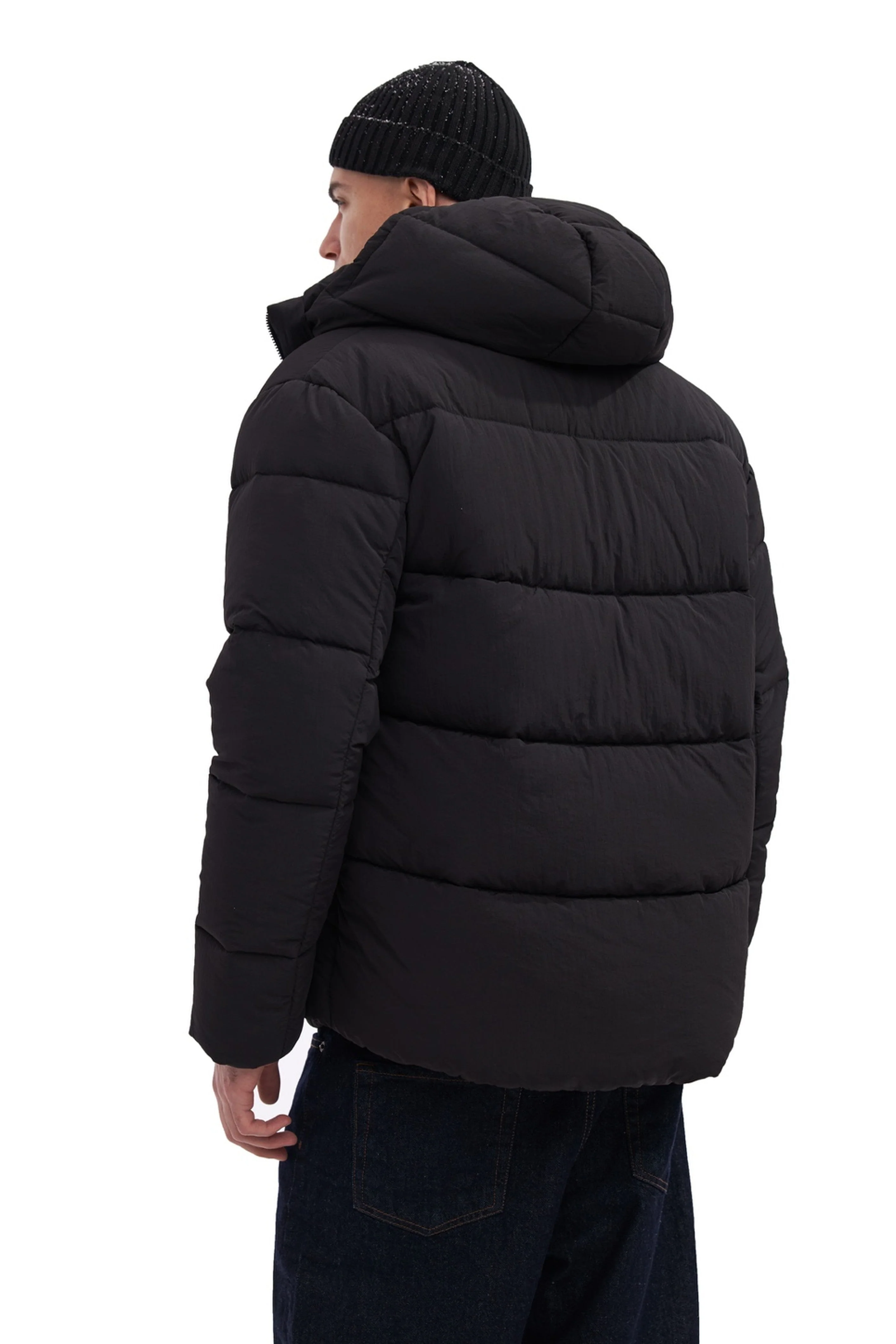 Short crinkle puffer jacket - Image 5