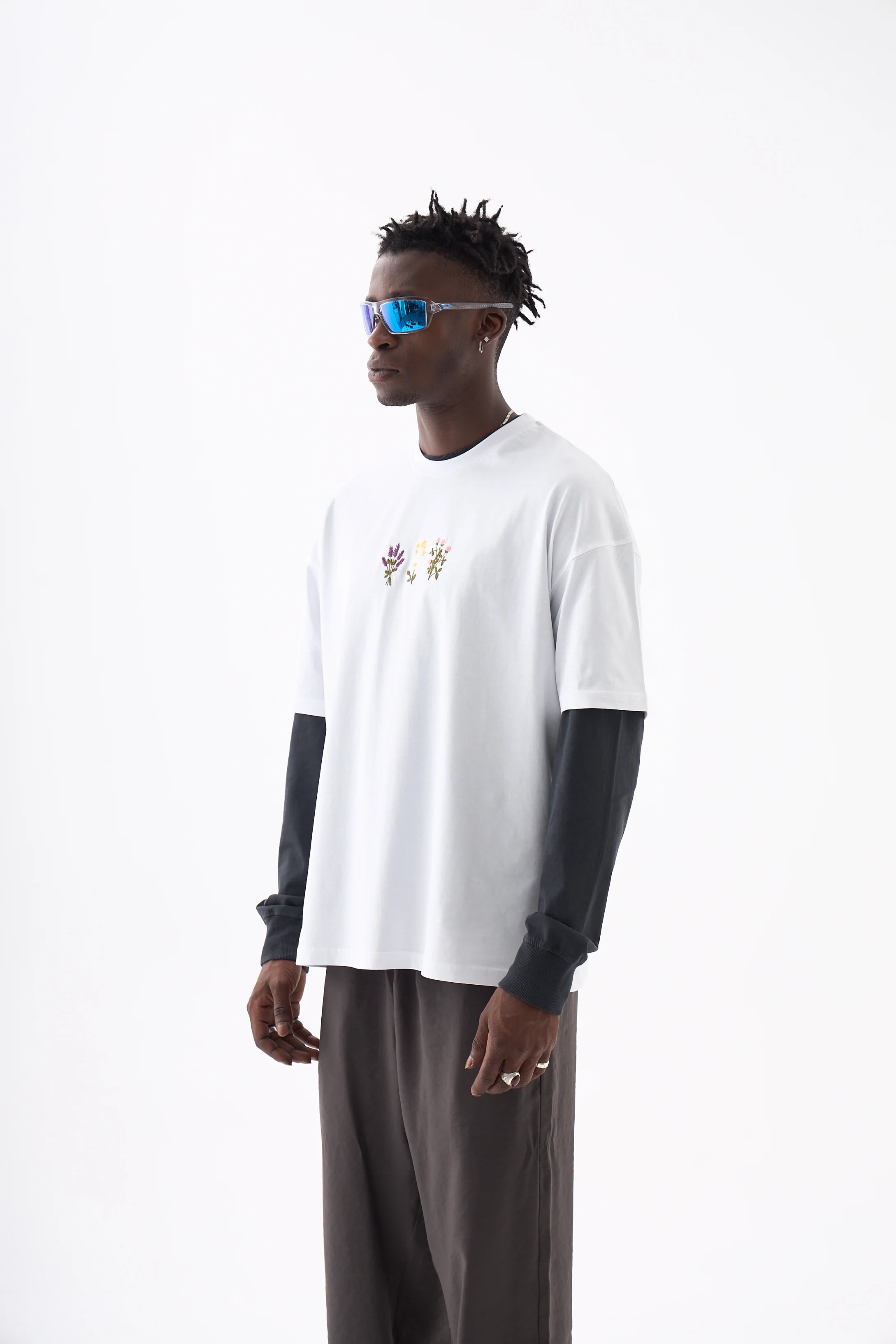 SP Flower Oversized T-Shirt - Image 3