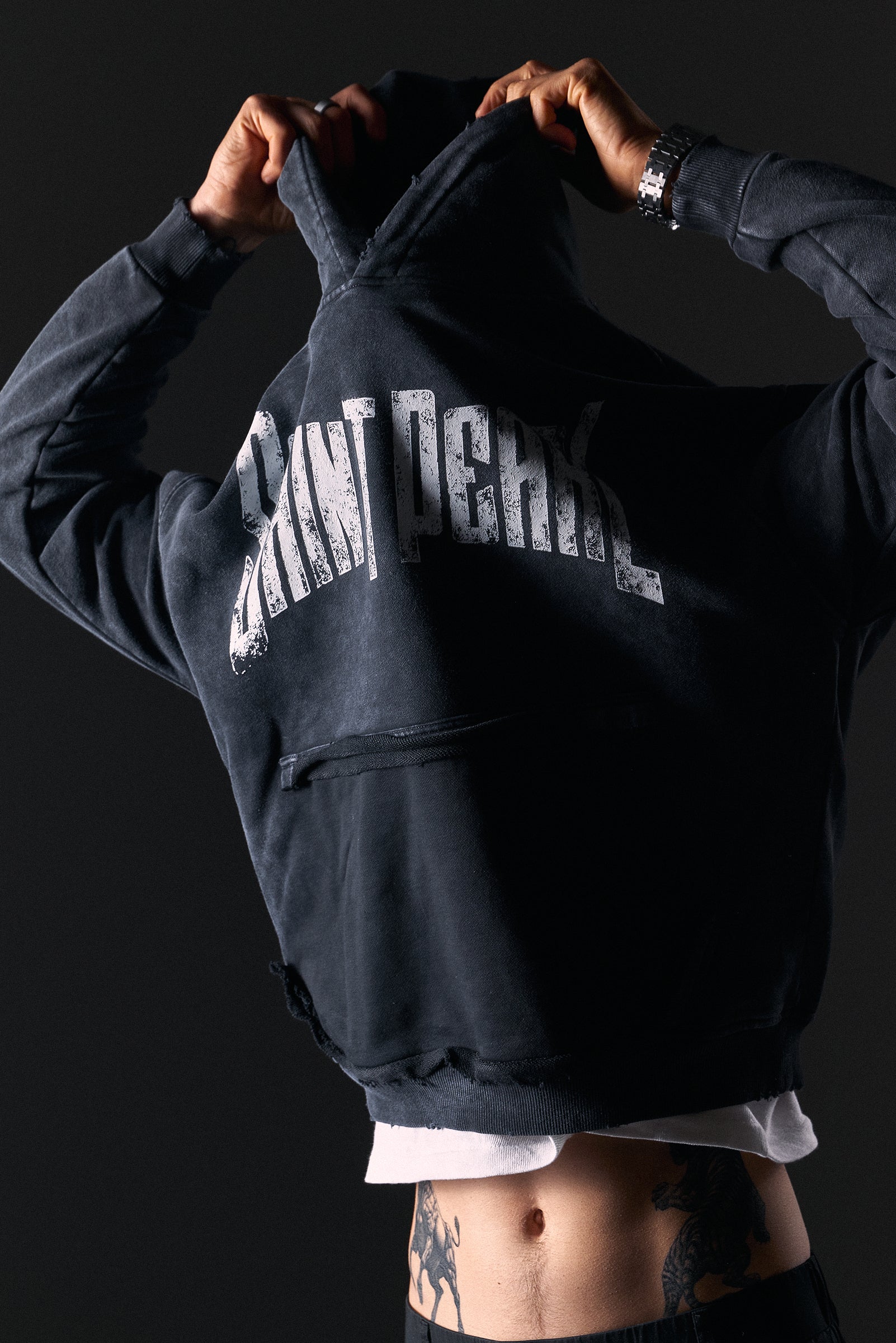 SP oversized vintage hoodie - Image 3