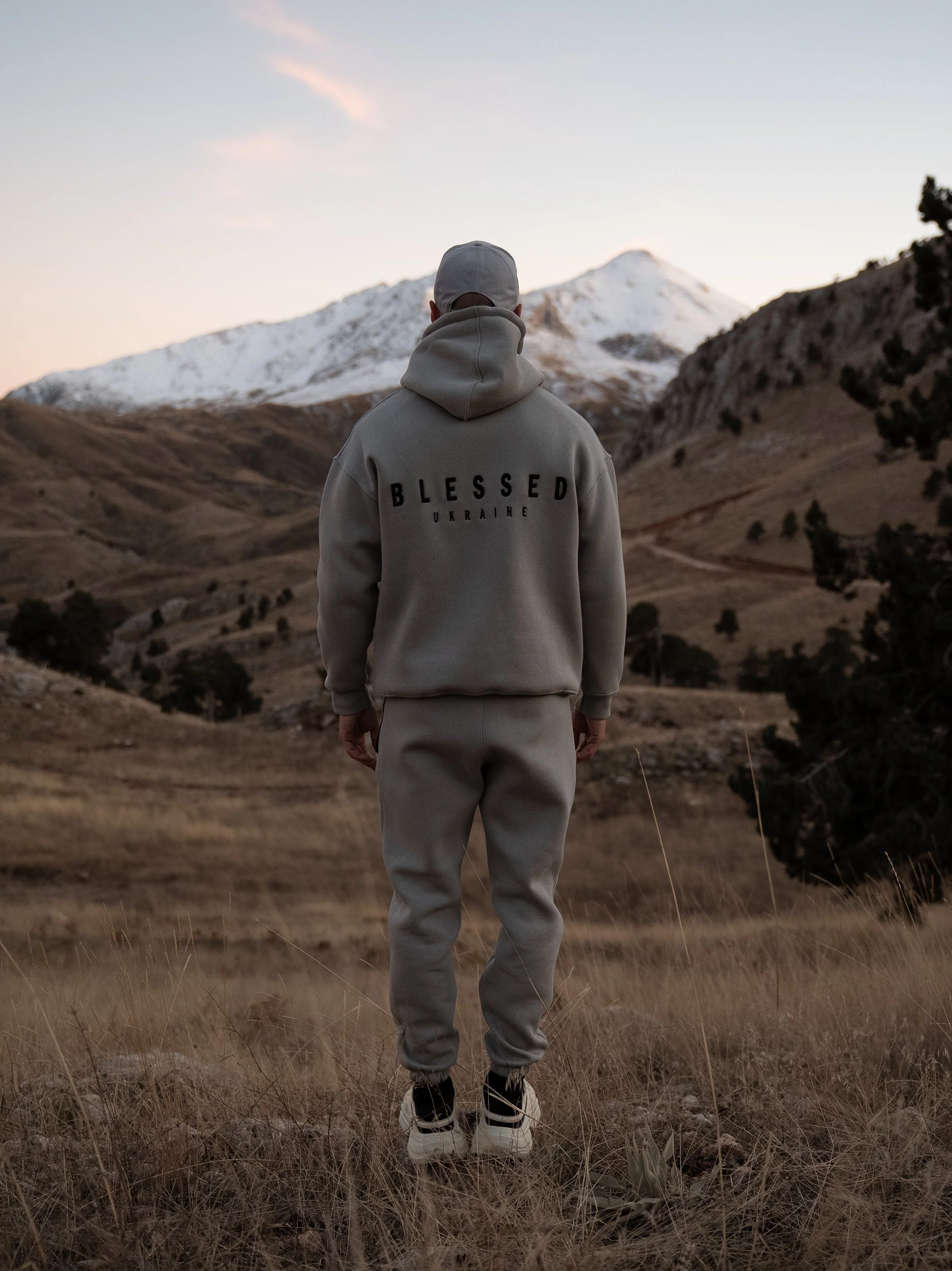 Sport fleece tracksuit Blessed Ukraine - Image 3