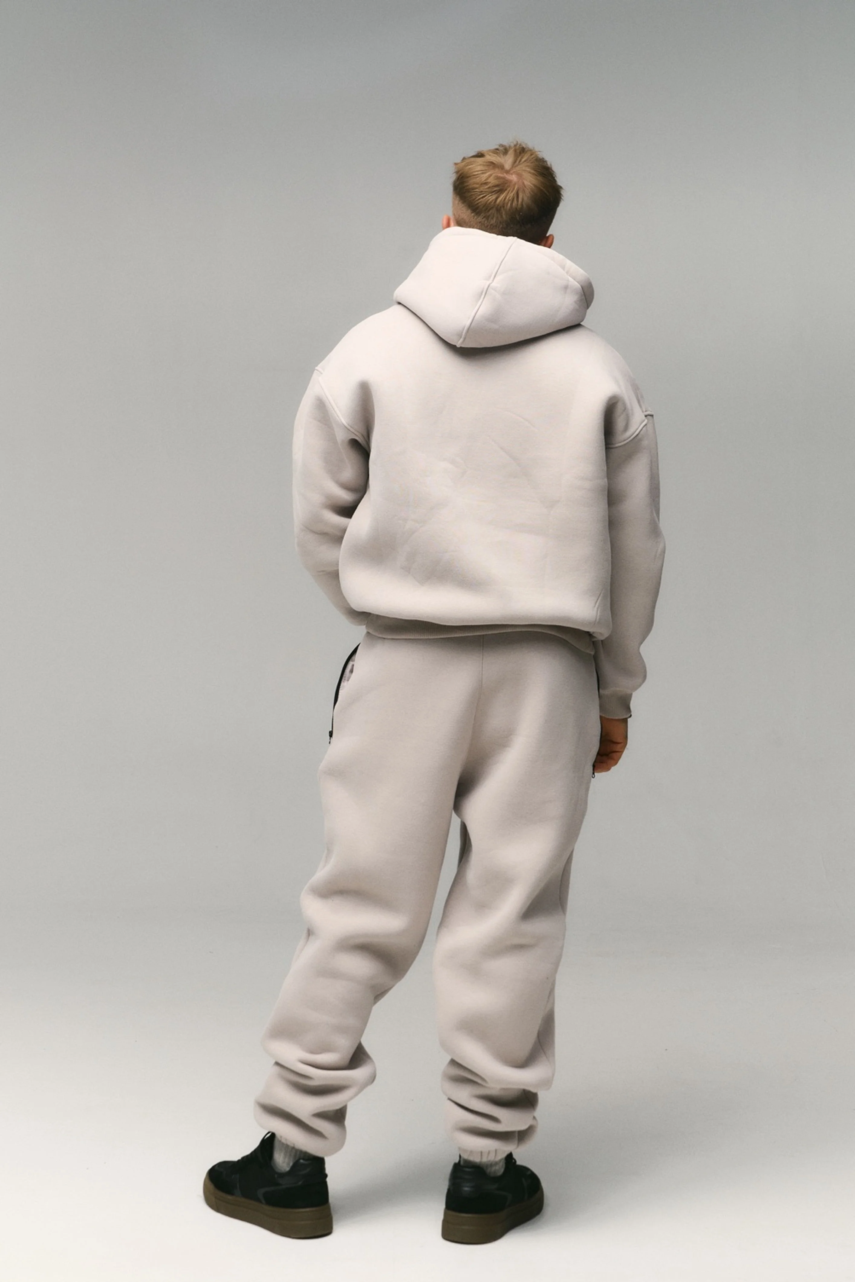 Sport fleece tracksuit Stal - Image 14
