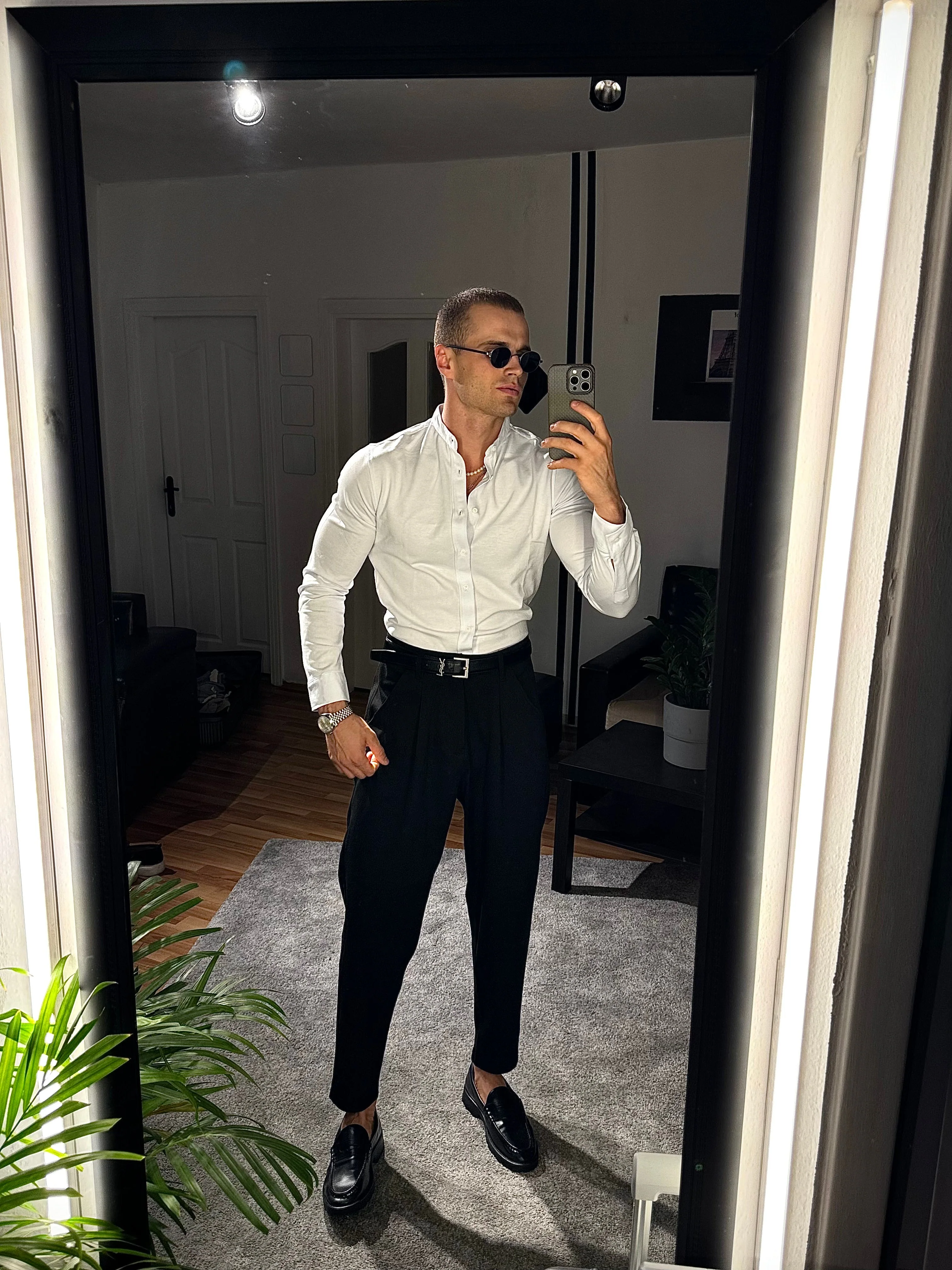Stand Collar Shirt - Image 5