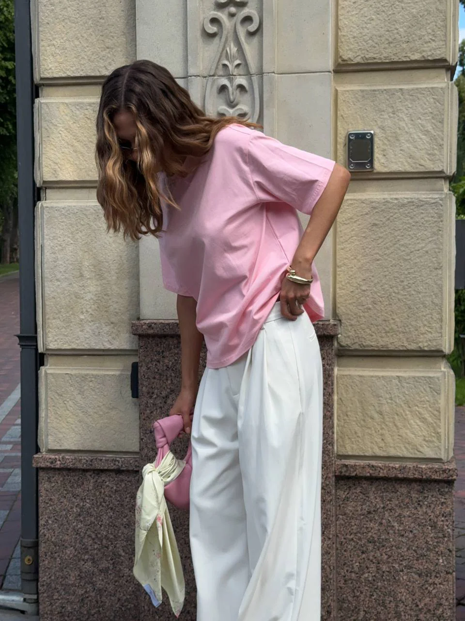 Stripe Oversized T-Shirt - Image 4