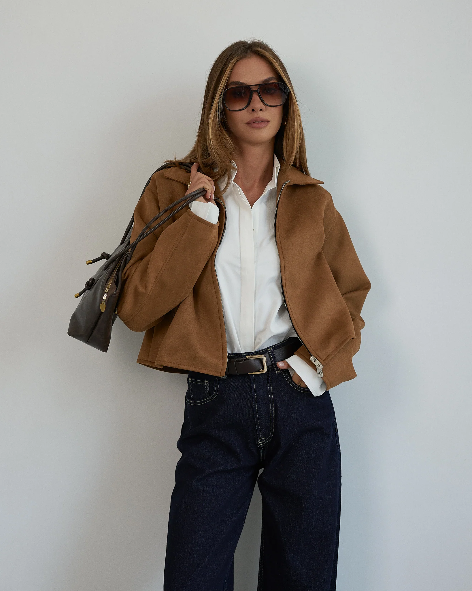 Tan Suede Jacket