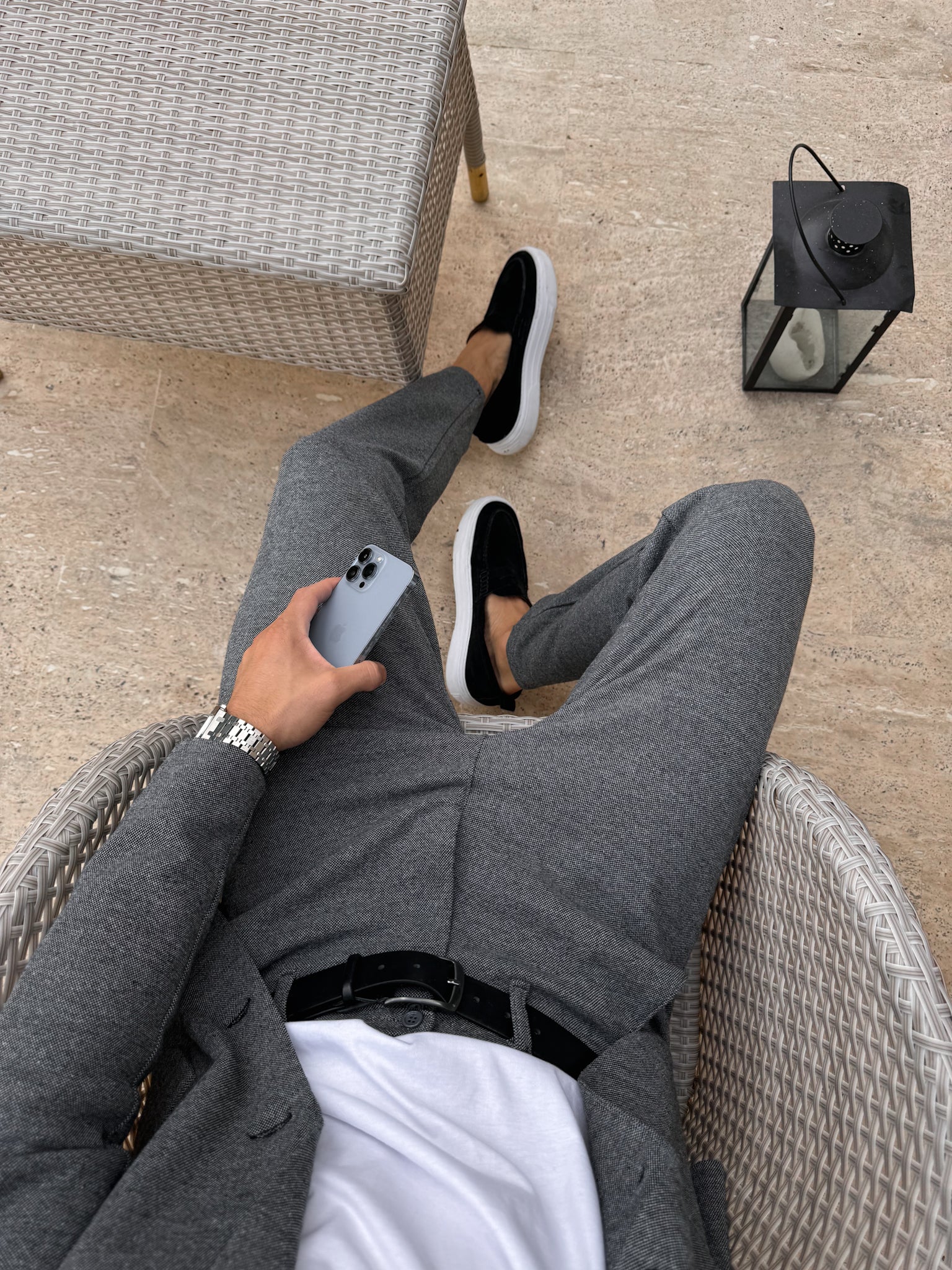 Tweed Pants
