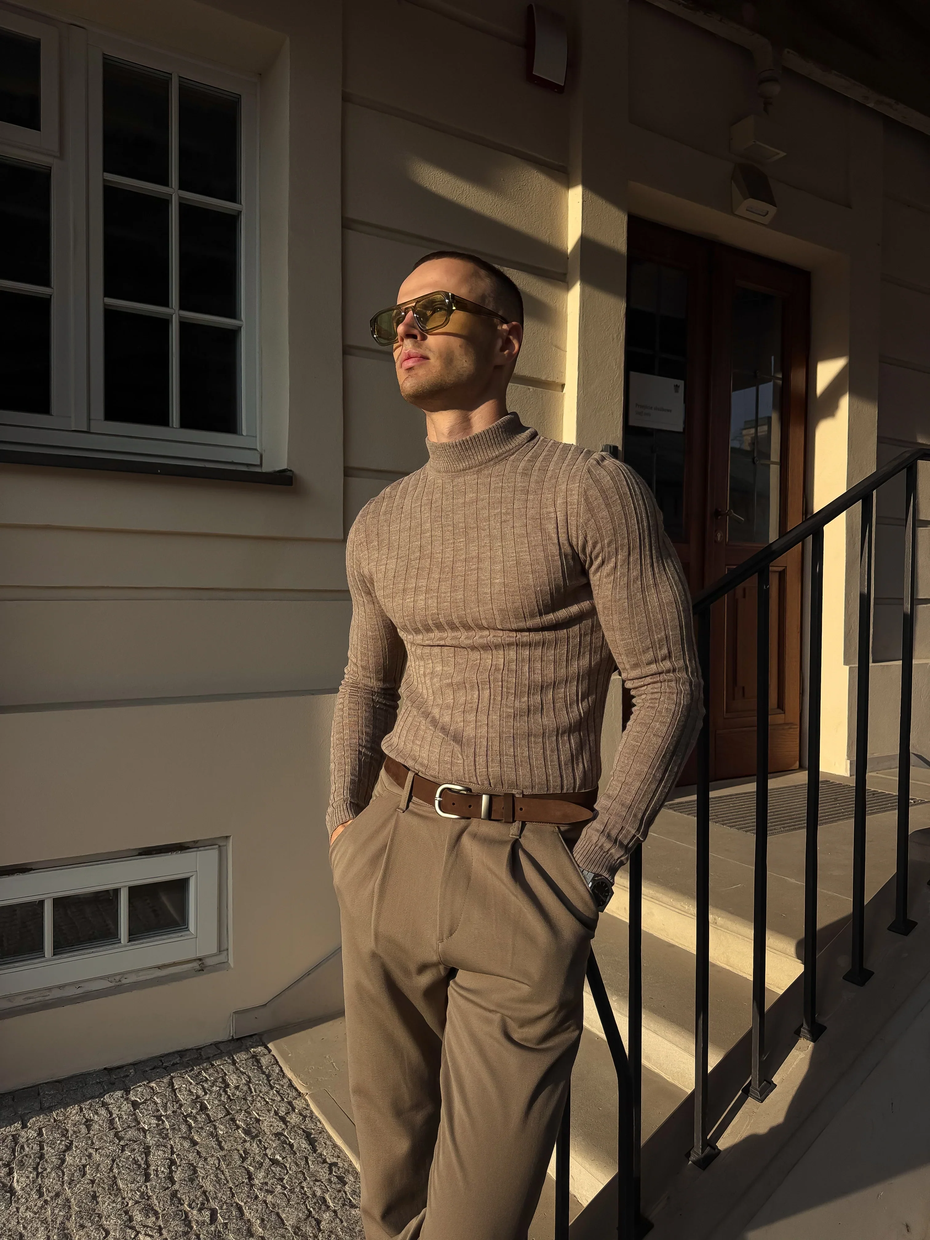 Wide Ribbed Jumper