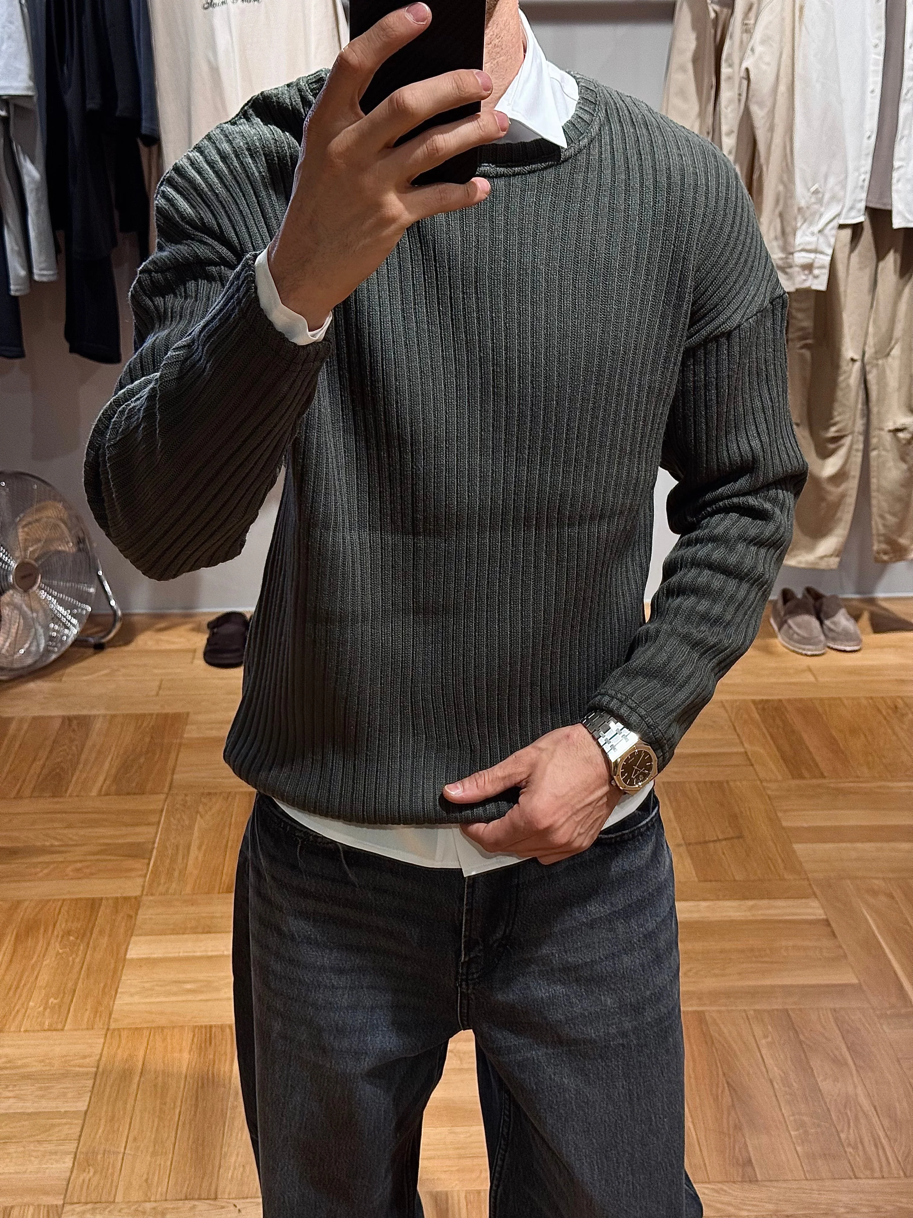 Wide Ribbed Longsleeve