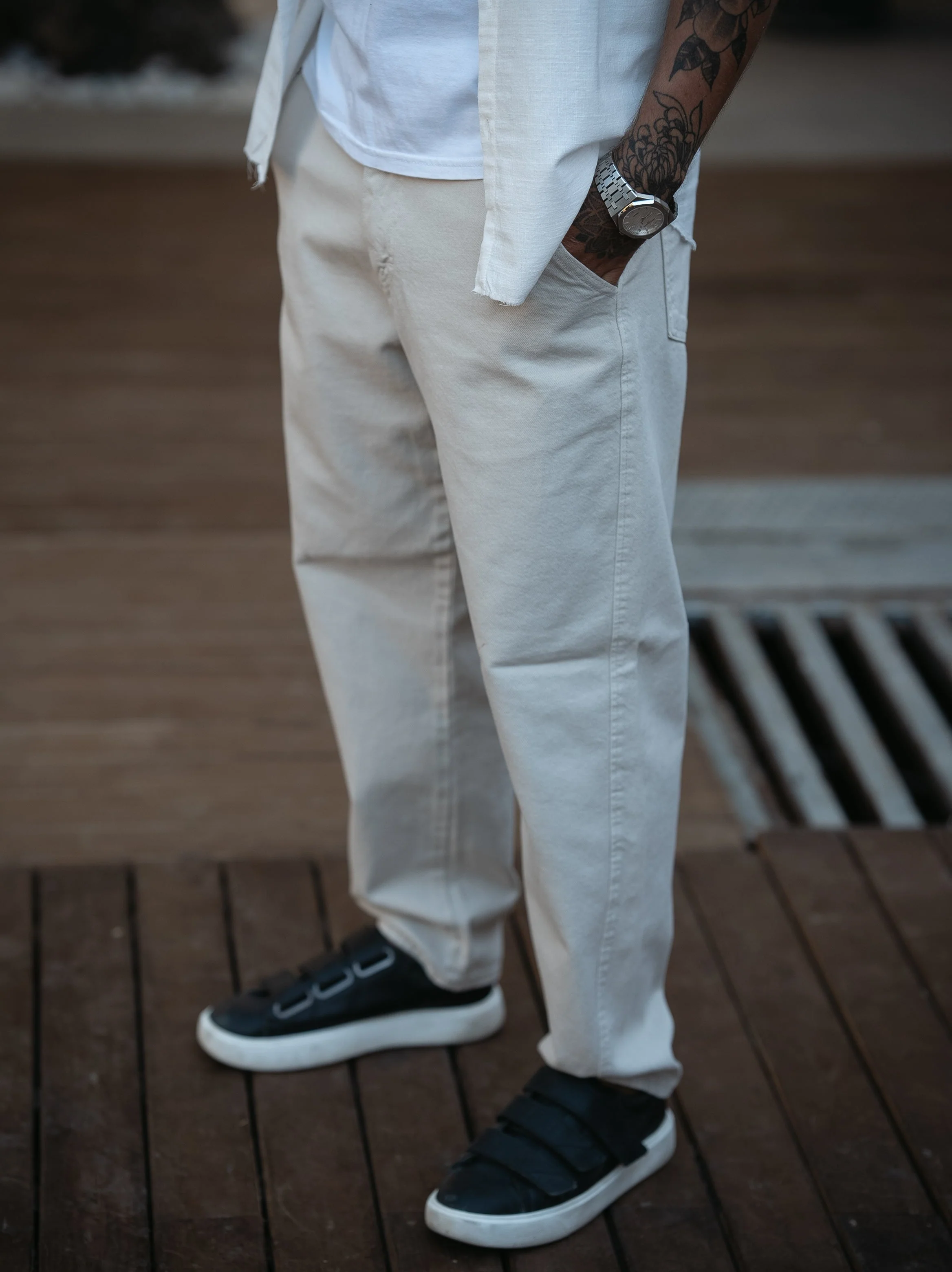 Wide Seam Jeans
